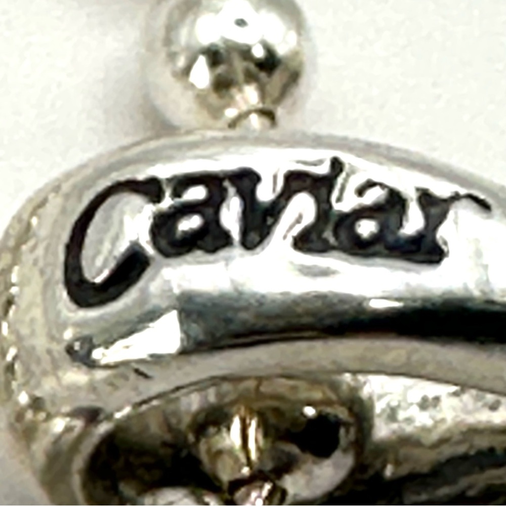 Lagos Silver Fleur de Lis Pendant Necklace - Picture 7 of 9